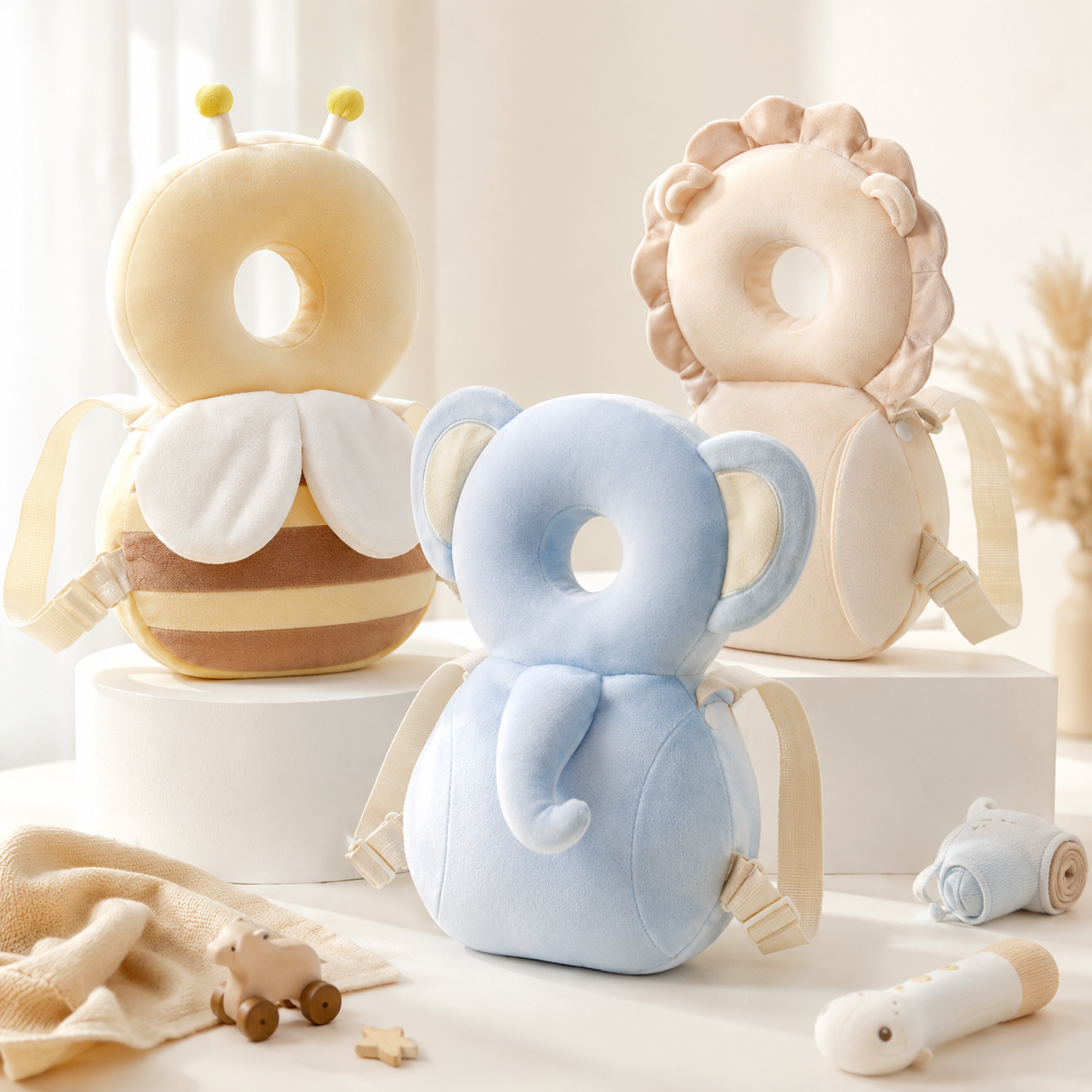 婴儿防摔枕OEM代工产品展示