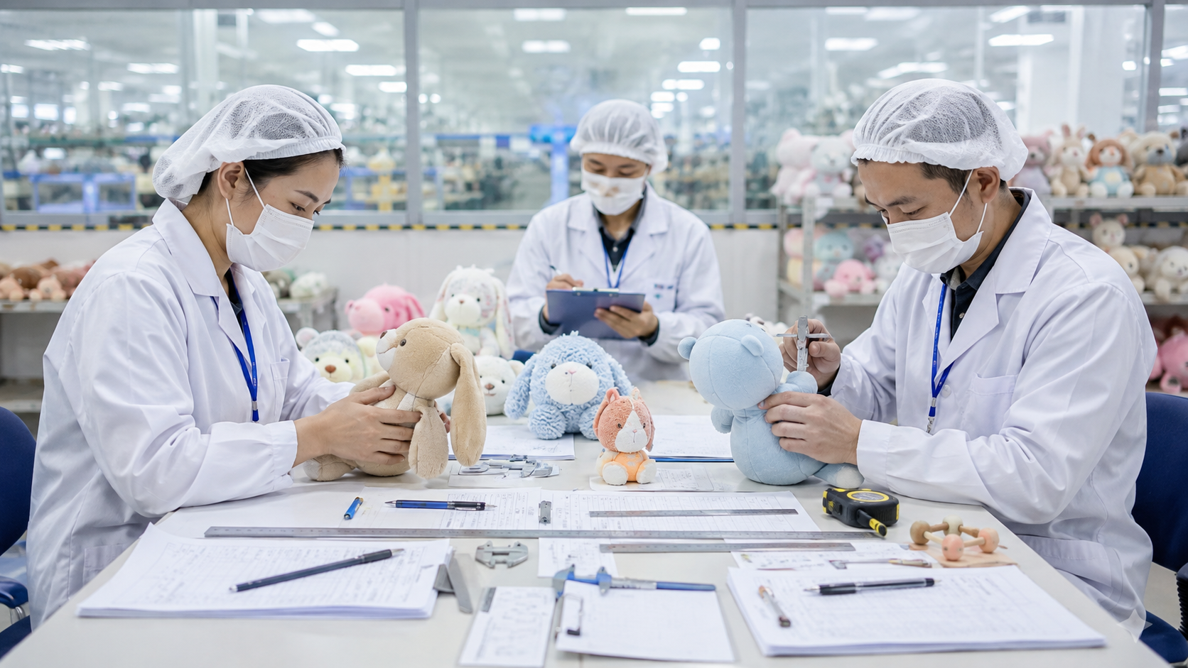 毛绒玩具质量检验与认证支持